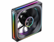 Jonsbo ZA-120 Lüfter, reverzní čepel, PWM, ARGB - 120 mm, černá