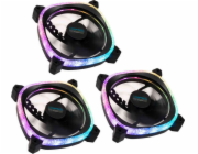 Lamptron Ventilátor Diamond+ ARGB, 3 kusy (LAMP-DAP02)