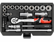 Yato Sada nářadí SADA KLÍČŮ 34dílná 1/4 / 3/8