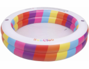 JiLong DĚTSKÝ BAZÉNEK SE 2 KRUHY DUHA 187x42,5CM 51457