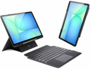 Dux Ducis Pouzdro s klávesnicí (řada DK) pro Samsung Tab S10 FE+ (Plus) s podsvícením - černé