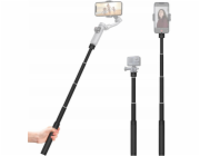 NoName Teleskopický držák na rameno pro fotoaparát Gimbal 73cm 1/4 / AOCHUAN / Selfie tyč 73cm