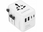 CANYON Travel Adapter OnTour 20 EU/UK/US/AUS 70W  White