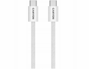 Canyon Kabel USB-C - USB-C 1 m bílý (CND-CCMG60AB15W)