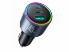 Joyroom JR-CCN07 145W nabíječka do auta 2xUSB-C USB-A + 1...