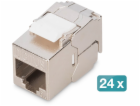 Digitus Keystone Cat6A geschirmt 24 Stk. werkzeugfr