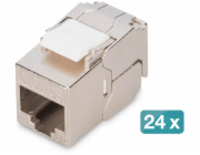 Digitus Keystone Cat6A geschirmt 24 Stk. werkzeugfr