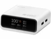 4smarts Nabíjecí stanice Deck 100W GaN 3xUSB-C + 2xUSB-A bílá