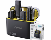 NoName PLATINET BEZDRÁTOVÝ KLOPOVÝ MIKROFON, DVOJITÁ SADA [46294]