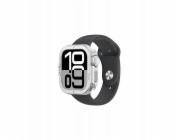NoName Kovové pouzdro AMAZINGTHING Titan Pro pro Apple Watch 11 46 mm hliníkové - stříbrné