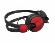 Superlux HD562 červená, uzavřená, na uši