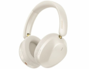 Dudao Bezdrátová Bluetooth sluchátka X22 Max s ANC - béžová