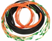 ExtraLink multipatchcord LC/APC-LC/APC SM 24F 18M, kaskádový 90cm