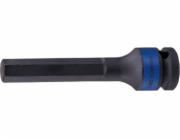 King Tony 1/2" dlouhý rázový nástrčný klíč s šestihranným hrotem 8 mm x 100 mm King Tony