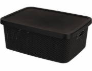 Storage Solutions Skladovací řešení Plastová nádoba s víkem, uzamykatelná, 13 l