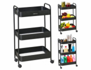 KingHoff MULTIFUNKČNÍ MOBILNÍ BARCELOVÝ REGÁL KH-1941