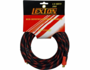 LTC Kabel HDMI - HDMI 10m červený (LXHD73)