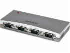 StarTech Adaptér USB na RS-232 x4, šedý (S55056332)