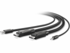 Belkin DUAL DP/USB/AUD SKVM CBL DUAL DP/USB/AUD SKVM CBL