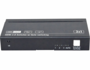 VivoLink HDMI přepínač 3x1 4K@60Hz