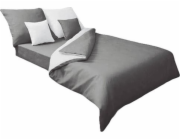 Multitex Ložní souprava 160 x 200, 3dílná, satén, oboustranná, zlatá, 4 kusy