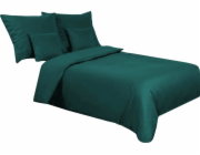 Multitex Ložní souprava 140 x 200, 3dílná, saténová, monochromatická, zlatá, 34