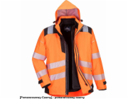Portwest PW365 – PW3 Hi-Vis bunda 3 v 1 – oranžovo-černá S