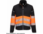 Portwest PW375 - PW3 Hi-Vis softshellová bunda třídy 1 (3L) - černo-oranžová 3XL