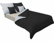 Multitex Ložní prádlo 140 x 200, 2dílné, saténové, oboustranné, zlaté, 14