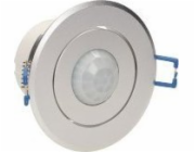 Orno 360stupňový pohybový senzor, IP20, 1200 W, hliník, pro zavěšené stropy, nastavitelná poloha senzoru