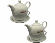 Sir Williams Džbán, šálek a podšálek sira Williamse, 2 ks