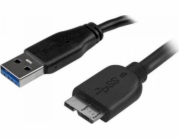 StarTech Kabel USB-A na micro-B 0,5 m černý (JAB-2053444)