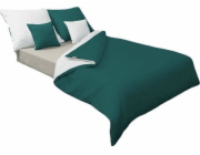 Multitex Ložní souprava 160 x 200, 3dílná, satén, oboustranná, zlatá, 13