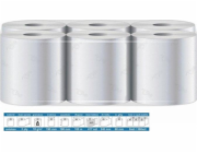 NoName MAXI PAPÍROVÝ RUČNÍK, 100% CELULÓZA, 100 M/19 CM, BALENÍ PO 6 KS