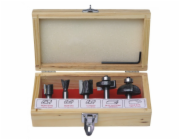 Dedra tvarované frézy na dřevo s karbidovými břitovými destičkami 5 ks - 0782