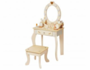 Milly Mally Toaletní stolek lly z přírodního dřeva