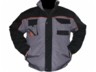 NoName Profesionální zateplená bunda 50, šedá a černá