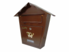 NoName Hnědá poštovní schránka SD2