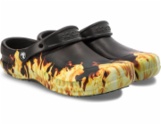 Crocs Pánské žabky Bistro Graphic Clog, černé, velikost 38/39