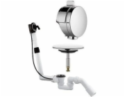 Kludi odtoková a přepadová sada s automatickým uzávěrem, chrom, s napouštěním vodou (2120005N00)