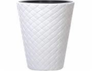 Prosperplast KVĚTINÁČ MATUBA 400 mm - BÍLÝ (S449) PDBMT400-S449 - DBMT400-S449