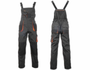 NoName Klasické ochranné montérky velikosti 68/188/120 grafitově oranžové