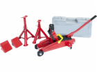 Airpress Dílenský set JJ v kufříku: 2T hever + 2T podstav...