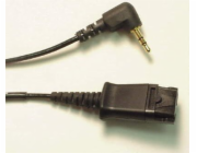 Poly NÁHRADNÍ KABEL, SESTAVA CÍVKOVÉHO KABELU, 10 FT/2,5 MM NA QD, napájecí kabel