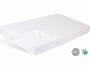 Matex Nepromokavé bambusové prostěradlo 140x70 cm, bílé