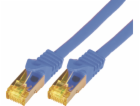 Mcab patchcord, Cat7, S-FTP, PIMF, LSZH, 10m, modrý (3742)