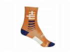 RH+ Ponožka Logo 15 ORANŽOVÁ/TMAVĚ MODRA/BÍLÁ ECX9107 36W...