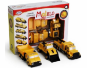 Malblo Magnetické stavební vozidla 3+