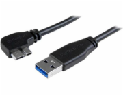 StarTech Kabel USB-A na micro-B 1m černý (USB3AU1MLS)
