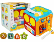Lean Sport vzdělávací třídič kostek pro miminka se zvukem a světlem (8303)